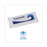 Boardwalk® Face and Body Soap, Flow Wrapped, Floral Fragrance, # 1 1/2 Bar, 500/Carton (BWKNO15SOAP) Case of 500