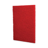 Boardwalk® Buffing Floor Pads, 20 x 14, Red, 10/Carton (BWK402014RED) Case of 10