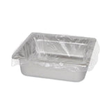 AmerCareRoyal Steam Pan Liners, With Twist Ties, 0.33, 0.25 Pan, 0.02 mil, 18" x 14", 250/Carton (RPPSPL1814) Case of 250