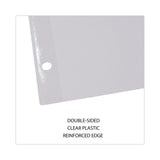 Universal® Deluxe Write-On/Erasable Tab Index, 8-Tab, 11 x 8.5, White, Assorted Tabs, 1 Set (UNV20819) Each