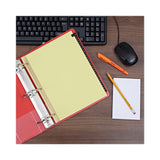 Universal® Deluxe Preprinted Simulated Leather Tab Dividers with Gold Printing, 31-Tab, 1 to 31, 11 x 8.5, Buff, 1 Set (UNV20822) Each