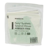 McKesson Perry® Performance Plus Surgical Glove Size 8.5 Sterile Polyisoprene Standard Cuff Length Smooth Green Chemo Tested (1044725_CS) 200/CS
