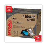 WypAll® X80 Cloths, HYDROKNIT, BRAG Box, 11.1 x 16.8, White, 160/Carton (KCC41044) Box of 160