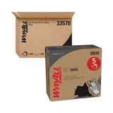 WypAll® Power Clean Oil, Grease and Ink Cloths, POP-UP Box, 8.8 x 16.8, Blue, 100/Box, 5/Carton (KCC33570) 5 Boxes of 100