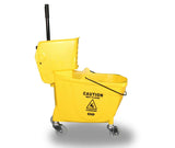 Impact® Value-Plus™ Sidepress Wringer & Plastic Bucket Combo, Yellow, 1/Case (IMP7Y2636-3Y) Each