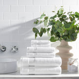 Arkwright Home® Host & Home 6pc Bath Towel Set White, 6/Case Sets (BSET-HH-WHT-CS) Case of 6 Sets