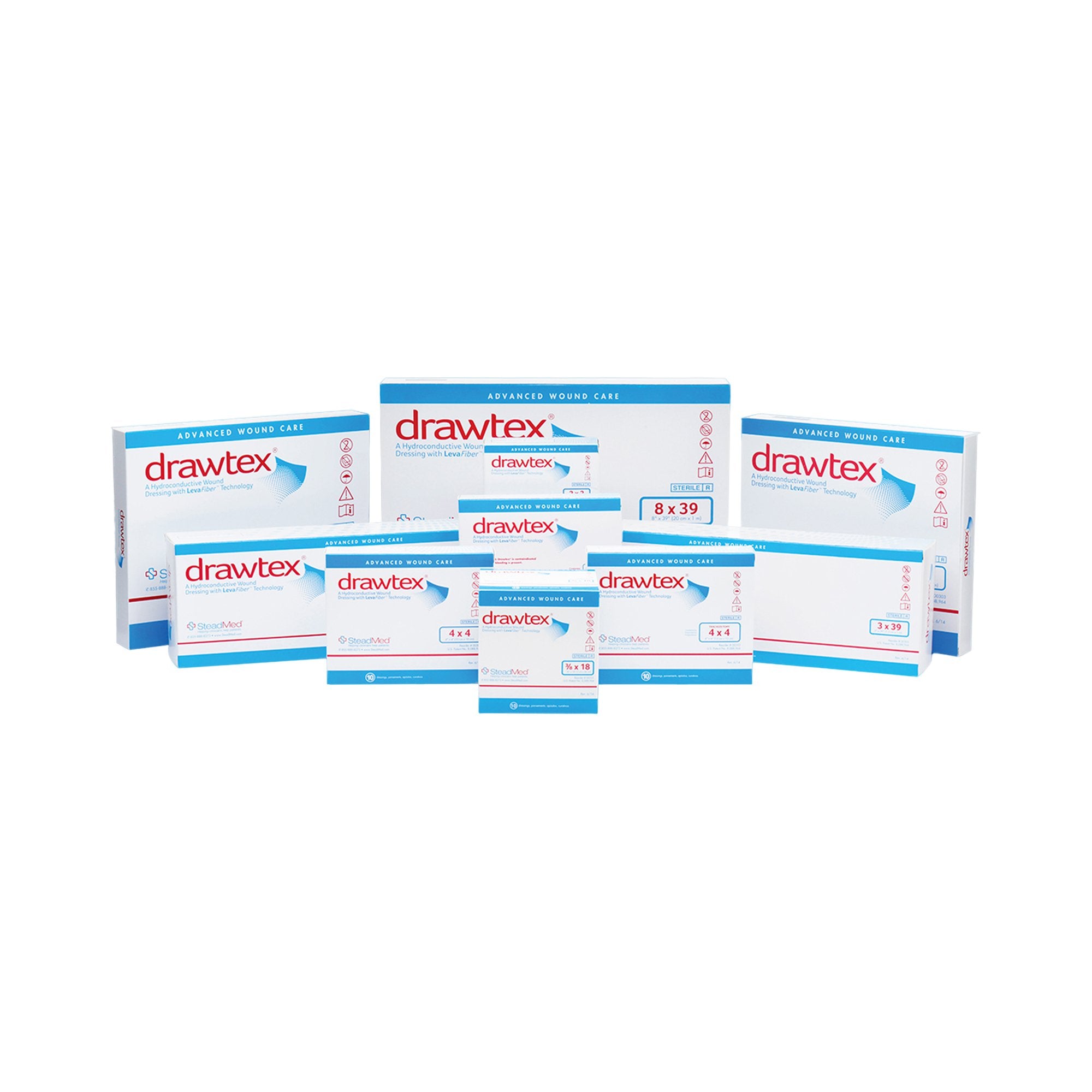 Drawtex® Hydroconductive Wound Dressing 4 X 39 Inch Roll (784023_BX) 5