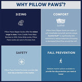 Pillow Paws® 360° Imprint Slipper Socks Unisex Adult 3X-Large / X-Wide All Around Tread Single Patient Use Royal Blue (554158_PR) 1/PR