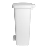McKesson Trash Can 52 Quart / 13 gal. White Plastic Rectangular (1223698_EA) 1/EA