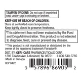 Geri-Care® Probiotic Dietary Supplement 50 per Bottle Capsule (824660_CS) 12/CS