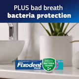 Fixodent® Plus Breath Bacteria Guard Denture Adhesive Cream 2 oz. (1231752_EA) 1/EA