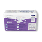 Seni® Super Unisex Adult Incontinence Brief X-Small Disposable Heavy Absorbency (1163833_CS) 75/CS
