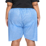 HPK Industries Exam Shorts 3X-Large Blue SMS Adult Disposable (898333_CS) 50/CS