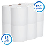 Scott® Essential Paper Towel Hardwound Roll 8 Inch X 800 Foot (449749_CS) 12/CS