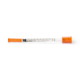 AIMSCO® Standard Insulin Syringe with Needle 1 mL 1/2 Inch 28 Gauge NonSafety Ultra Thin Wall (1182679_BX) 100/BX