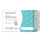 Tranquility® Essential Unisex Incontinence Brief Medium Disposable Moderate Absorbency (884706_CS) 100/CS