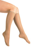 Loving Comfort® Compression Stocking Knee High Large Beige Closed Toe (696816_PR) 2/PR