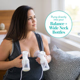 Evenflo Balance + Wide Neck Breast Pump Adapter For Bottles (1146791_PK) 1/PK