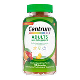 Centrum® Multivitamin Supplement Gummy 110 per Bottle Fruit Flavor (1230537_BT) 1/BT