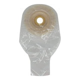 Safe n Simple™ Ostomy Pouch One-Piece System 12 Inch Length Convex, Pre-Cut 1 Inch Stoma Drainable (1243995_BX) 10/BX