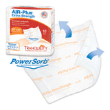 Tranquility® AIR-Plus Extra-Strength Disposable Underpad 30 X 36 Inch Powersorb® Material Heavy Absorbency (816458_CS) 40/CS
