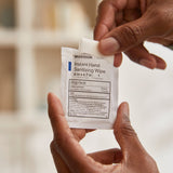 McKesson Hand Sanitizing Wipe 100 Count Ethyl Alcohol Wipe Individual Packet (1055597_BX) 100/BX