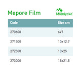 Mepore® Film Transparent Film Dressing 4 X 5 Inch Frame Style Delivery Rectangle Sterile (661221_BX) 70/BX
