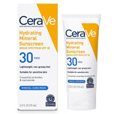 CeraVe® Hydrating Mineral Sunscreen Face Sunscreen SPF 30 Lotion 2.5 oz. Tube (1253471_EA) 1/EA