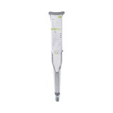 McKesson Underarm Crutches Adult 5 Foot 2 Inch to 5 Foot 10 Inch User Height Aluminum Frame 350 lbs. Weight Capacity (1065294_CS) 16/CS