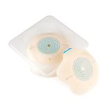 SenSura® Mio Convex Flip Ostomy Barrier Trim to Fit, Extended Wear Elastic Adhesive 70 mm Flange Yellow Code System 3/8 to 2-9/16 Inch Opening (1124347_BX) 5/BX