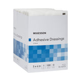 McKesson Non-Adherent Dressing with Adhesive 3 X 4 Inch Sterile 1 per Pack (1086175_CS) 1200/CS