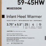 McKesson Instant Infant Heel Warmer Heel One Size Fits Most Nylon Cover / Polyethylene Disposable (521487_BX) 25/BX