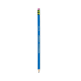 Ticonderoga® Erasable Colored Pencils, 2.6 mm, 2B, Blue Lead, Blue Barrel, Dozen (DIX14209) 1 Dozen