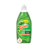 Gain Ultra Dishwashing Liquid, Original Scent, 38 oz. Bottle, 8/Case (PGC74346) Case of 8