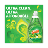 Gain Ultra Dishwashing Liquid, Original Scent, 38 oz. Bottle, 8/Case (PGC74346) Case of 8