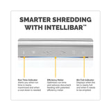 Fellowes® Powershred LX200 Micro-Cut Shredder, 12 Manual Sheet Capacity, White (FEL5015101) Each