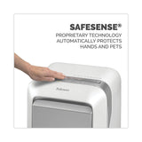 Fellowes® Powershred LX210 Micro-Cut Shredder, 16 Manual Sheet Capacity, White (FEL5015301) Each