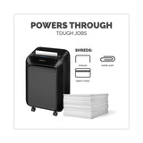 Fellowes® Powershred LX210 Micro-Cut Shredder, 16 Manual Sheet Capacity, Black (FEL5015201) Each