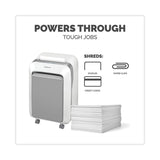Fellowes® Powershred LX210 Micro-Cut Shredder, 16 Manual Sheet Capacity, White (FEL5015301) Each