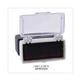 Universal® Message Stamp, APPROVED, Pre-Inked One-Color, Blue (UNV10043) Each