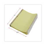 Universal® Deluxe Extended Insertable Tab Indexes, 5-Tab, 11 x 8.5, Buff, Clear Tabs, 24 Sets (UNV20861) Pack of 24