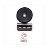 Universal® Bulldog Magnetic Clips, Small, Nickel, 18/Pack (UNV31260) Pack of 18