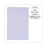 Universal® Scratch Pad Value Pack, Unruled, 4 x 6, White, 100 Sheets, 120/Carton (UNV35624) Case of 120