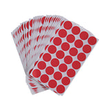 Universal® Self-Adhesive Removable Color-Coding Labels, 0.75" dia, Red, 28/Sheet, 36 Sheets/Pack (UNV40103) Pack of 1008