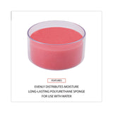 Universal® Sponge Cup Moistener, 3" Diameter, Clear (UNV56503) Each