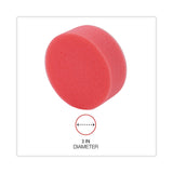 Universal® Sponge Cup Moistener, 3" Diameter, Clear (UNV56503) Each