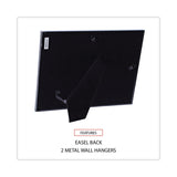 Universal® Metal Photo Frame, Aluminum, 8.5 x 11, Black (UNV76840) Each