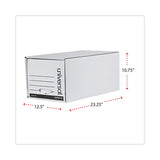 Universal® Economy Storage Drawer Files, Letter Files, White, 6/Carton (UNV85120) Case of 6