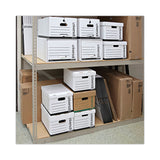 Universal® Economy Storage Drawer Files, Letter Files, White, 6/Carton (UNV85120) Case of 6