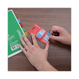 Universal® Page Flags, Blue, 50 Flags/Dispenser, 2 Dispensers/Pack (UNV99002) Pack of 2